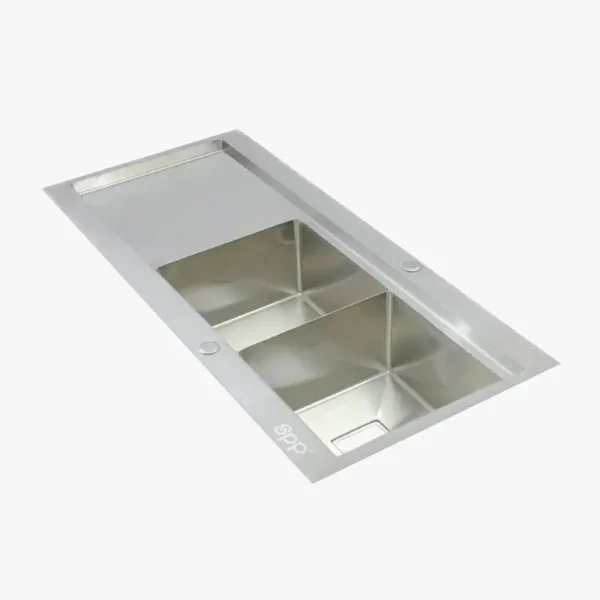 سینک باکسی دو لگن infinity divider